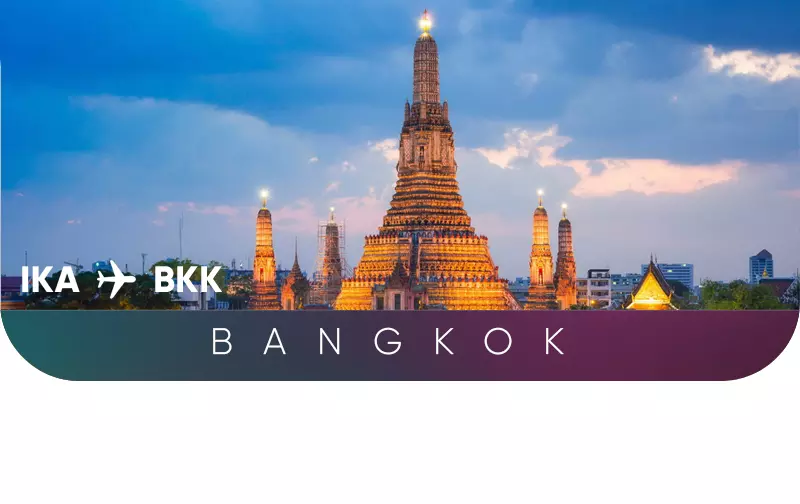 تور بانکوک 9شب و 10 روز ویژه نوروز 1405